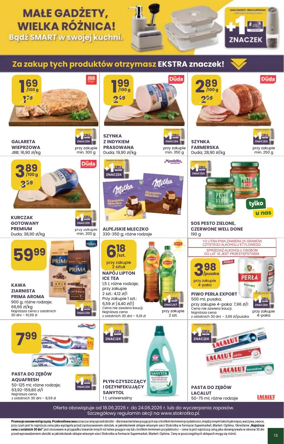 gazetka promocyjna Stokrotka Supermarket Od czwartku - Strona 39
