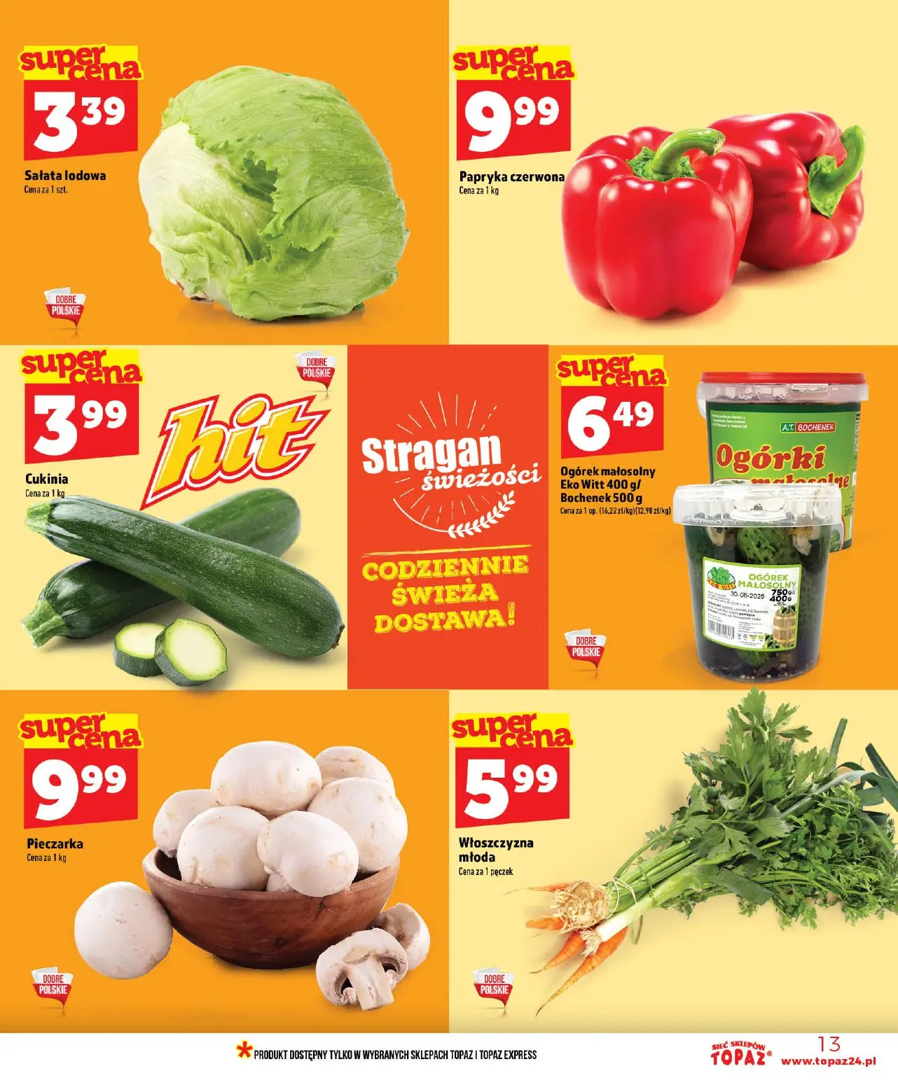 gazetka promocyjna Topaz  - Strona 13