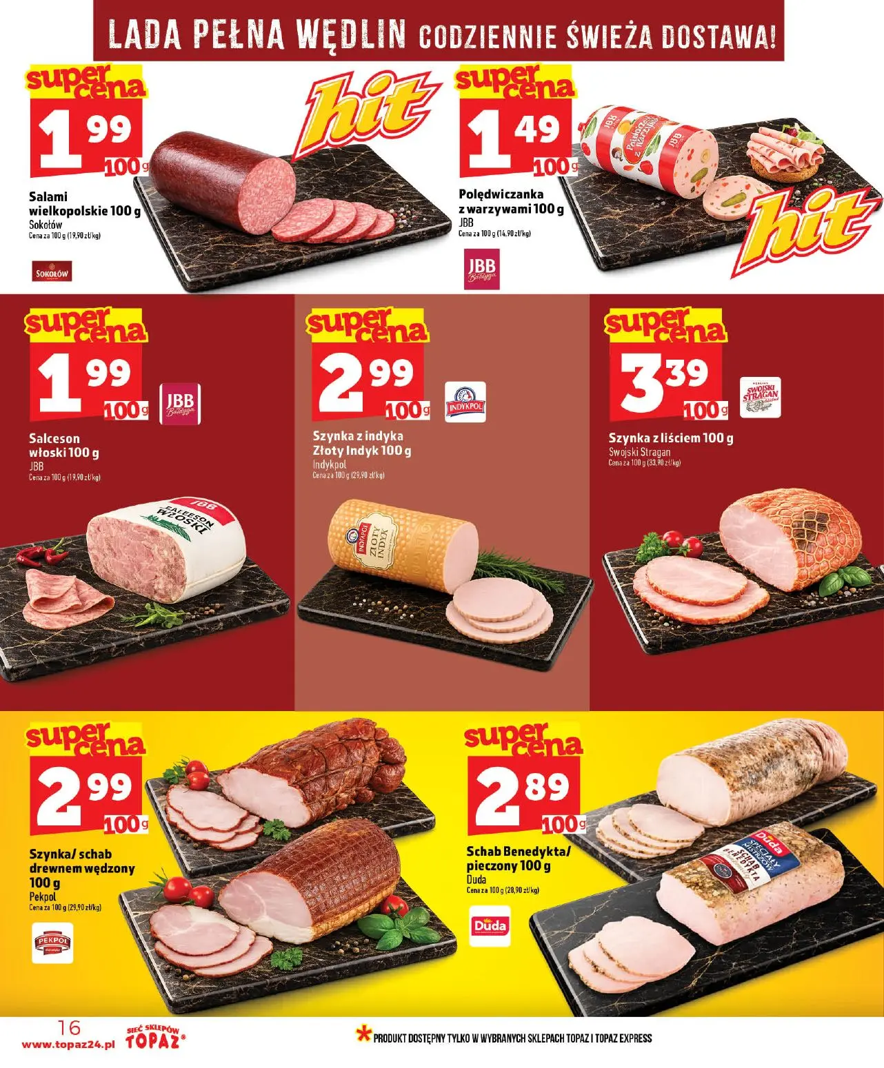 gazetka promocyjna Topaz  - Strona 16