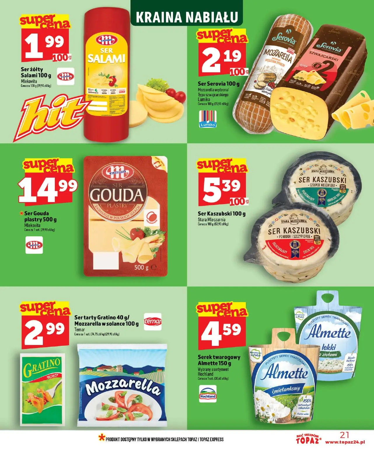 gazetka promocyjna Topaz  - Strona 21