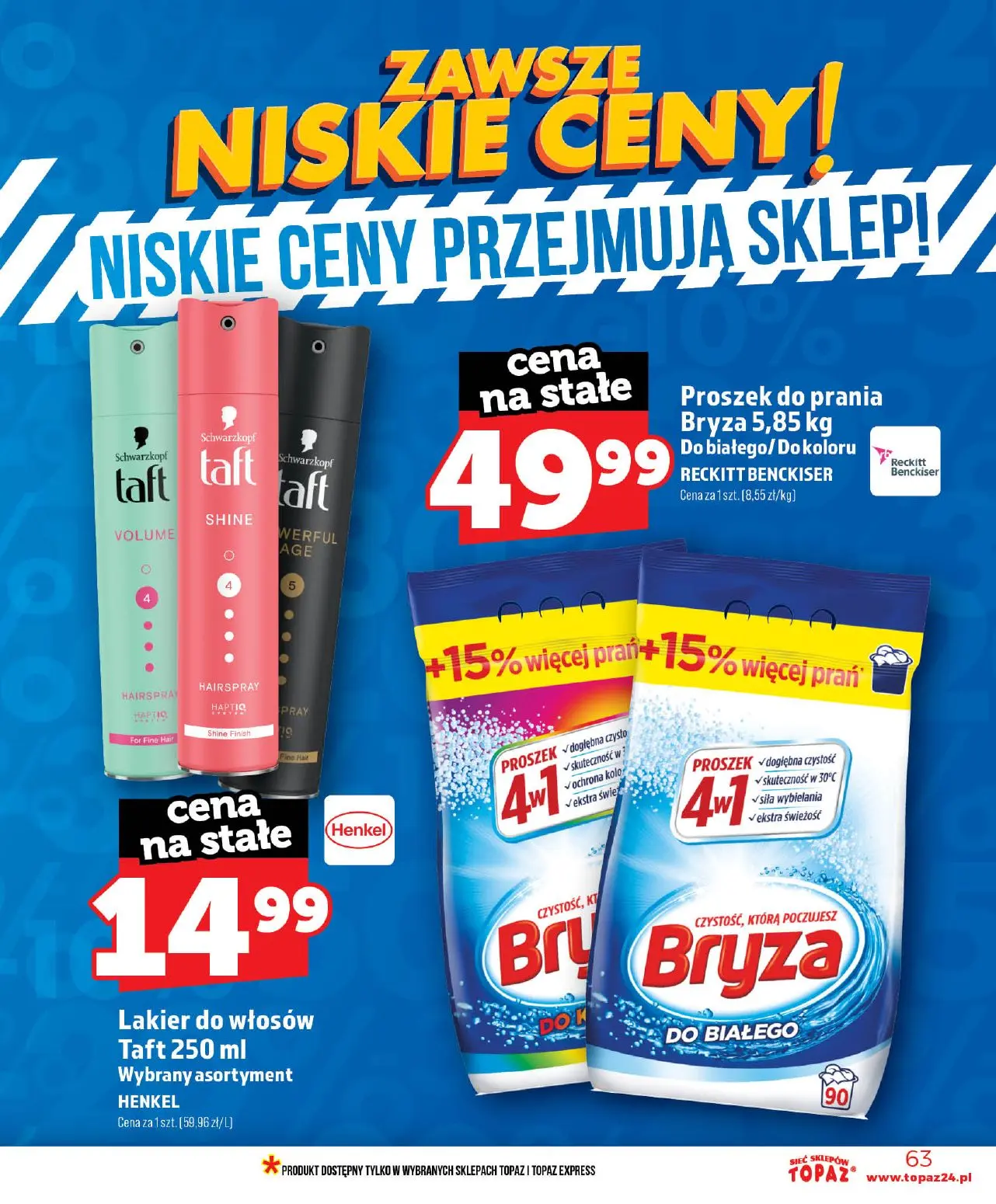 gazetka promocyjna Topaz  - Strona 63