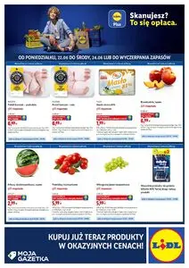 Gazetka promocyjna LIDL, ważna od 2026-06-22 do 2026-06-24.