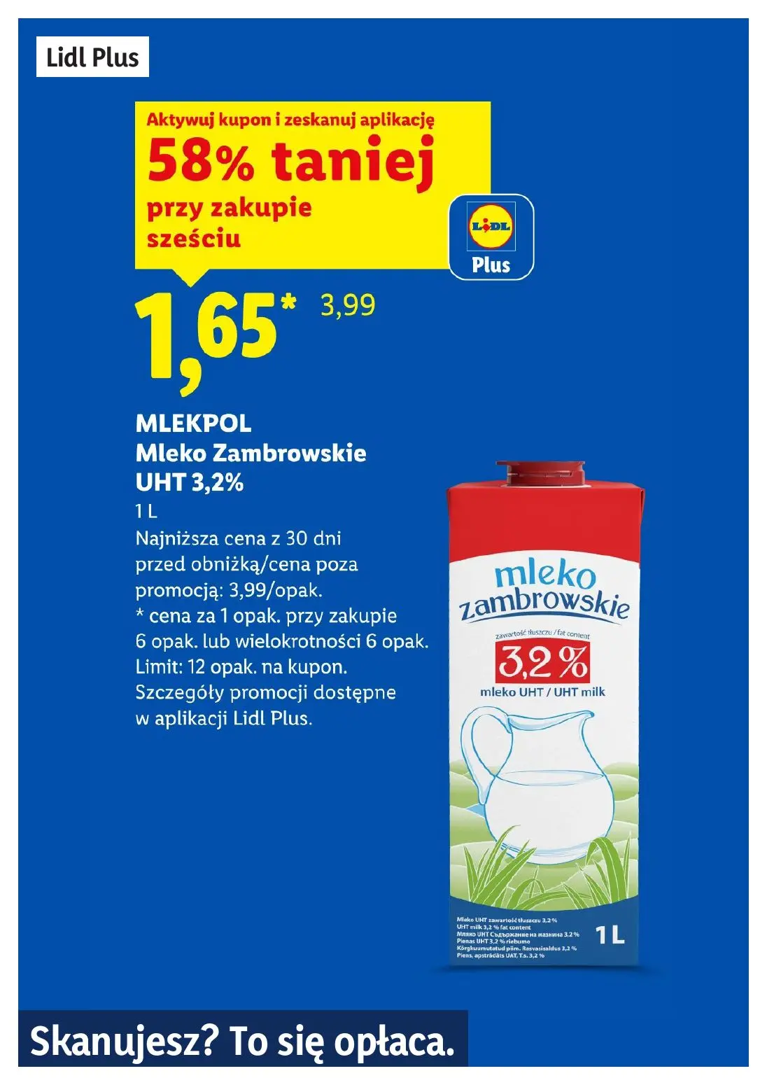 gazetka promocyjna LIDL Lidl plus. Skanujesz - To się opłaca - Strona 7