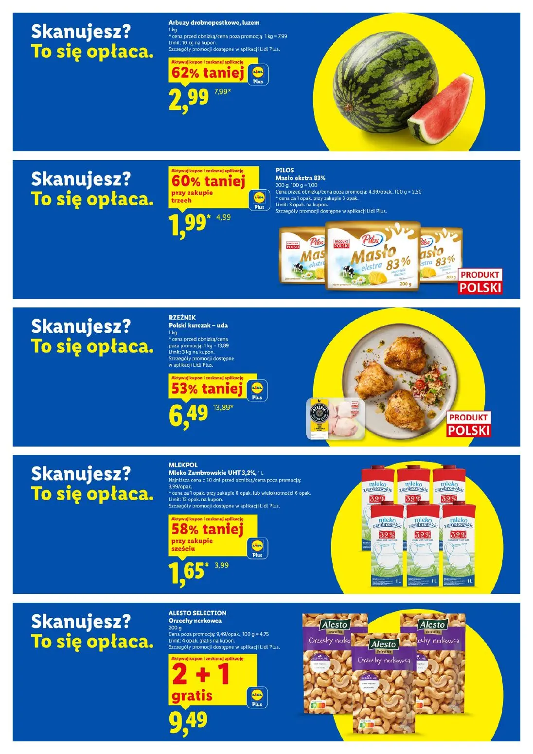 gazetka promocyjna LIDL Lidl plus. Skanujesz - To się opłaca - Strona 20