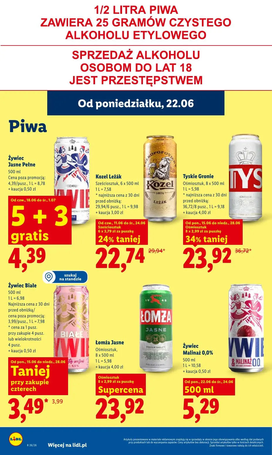gazetka promocyjna LIDL Od poniedziałku - Strona 74