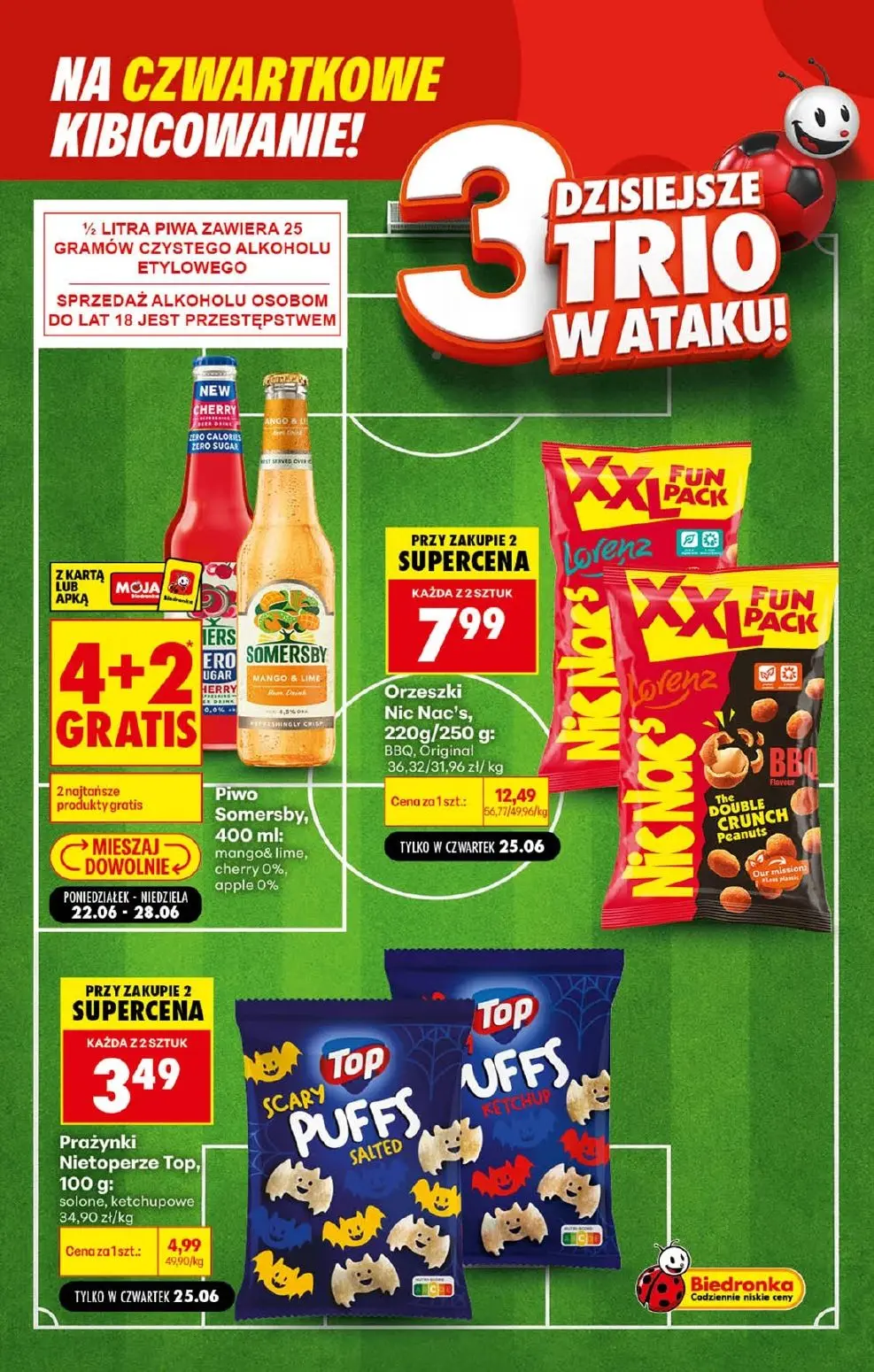 gazetka promocyjna Biedronka Czwartkowe kibicowanie - Strona 4