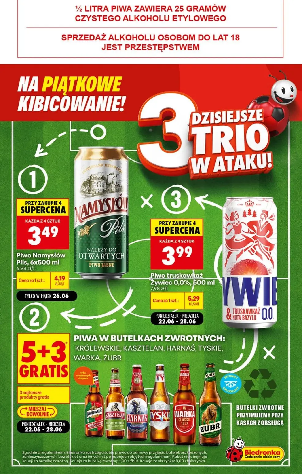 gazetka promocyjna Biedronka Piątkowe kibicowanie - Strona 2