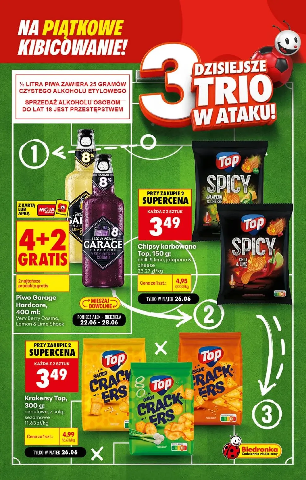 gazetka promocyjna Biedronka Piątkowe kibicowanie - Strona 4