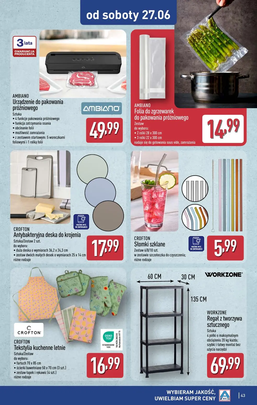gazetka promocyjna ALDI Wybieram ALDI - Strona 43