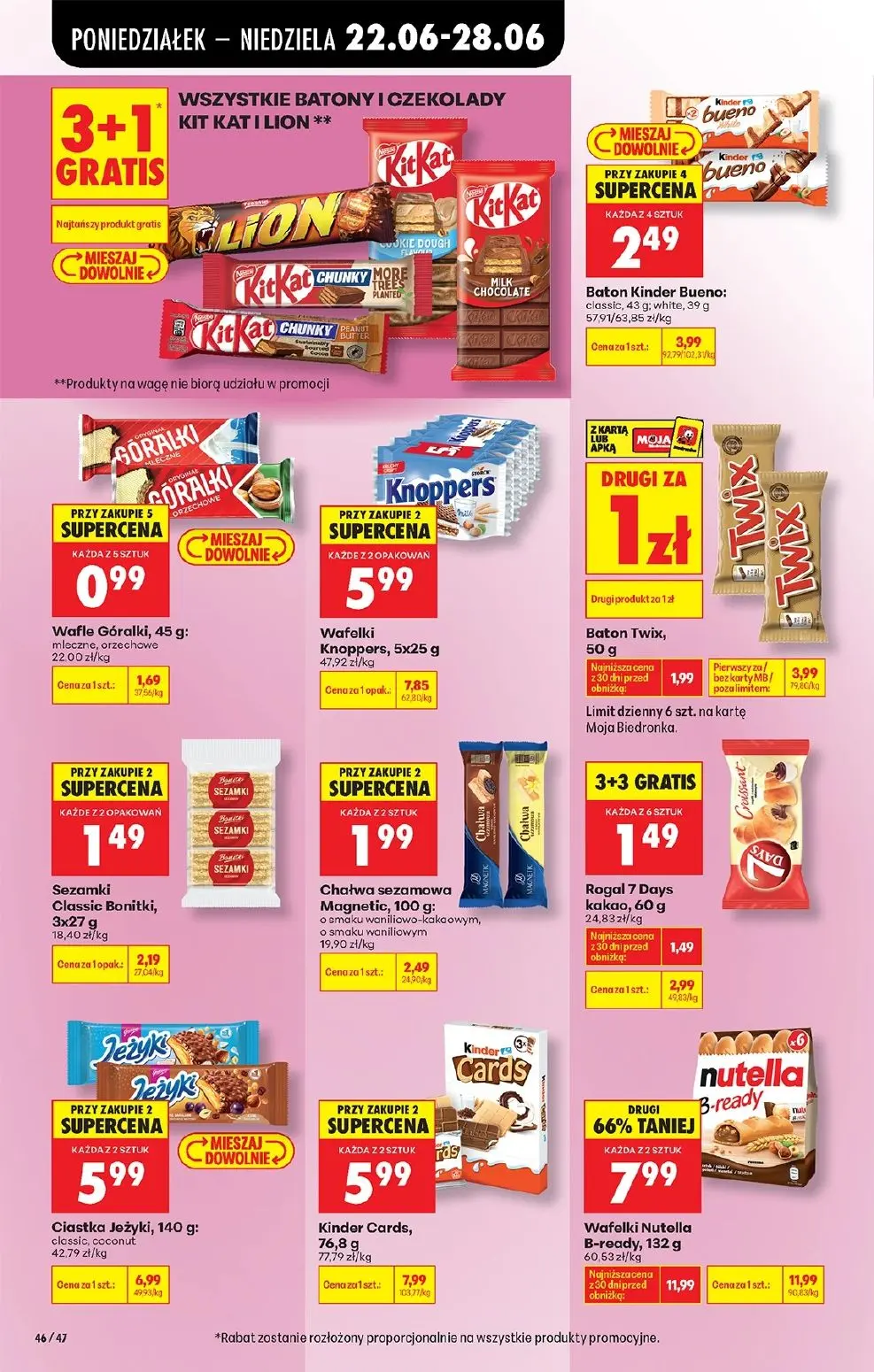 gazetka promocyjna Biedronka Lada tradycyjna. Od poniedziałku - Strona 66