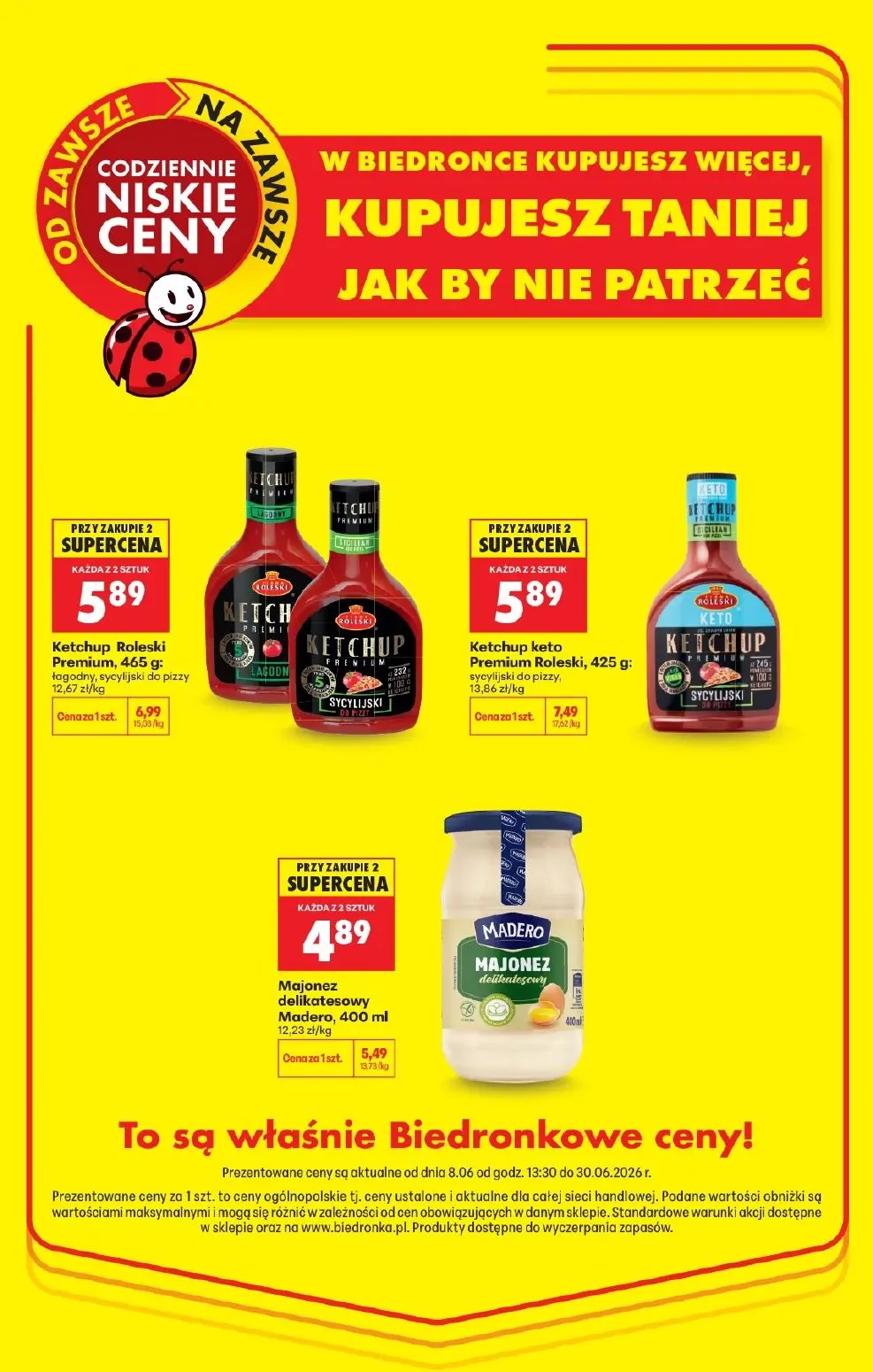 gazetka promocyjna Biedronka Od poniedziałku - Strona 60