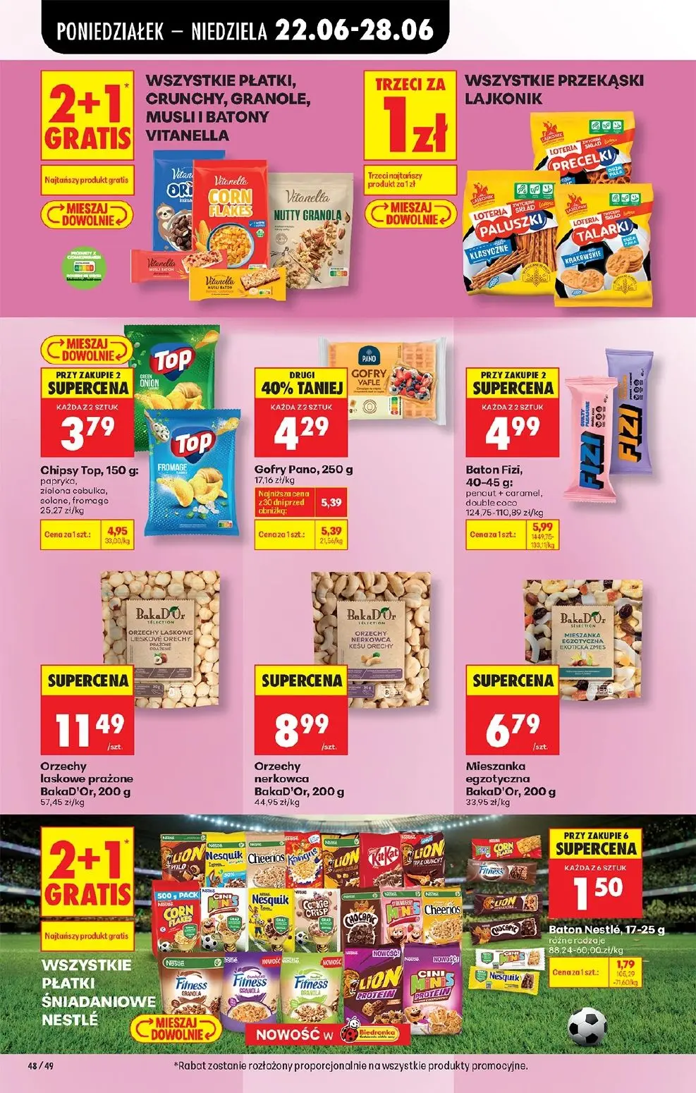 gazetka promocyjna Biedronka Od poniedziałku - Strona 70