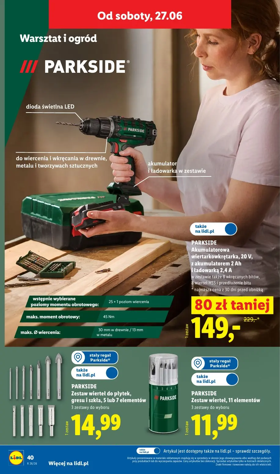 gazetka promocyjna LIDL Od poniedziałku - Strona 46