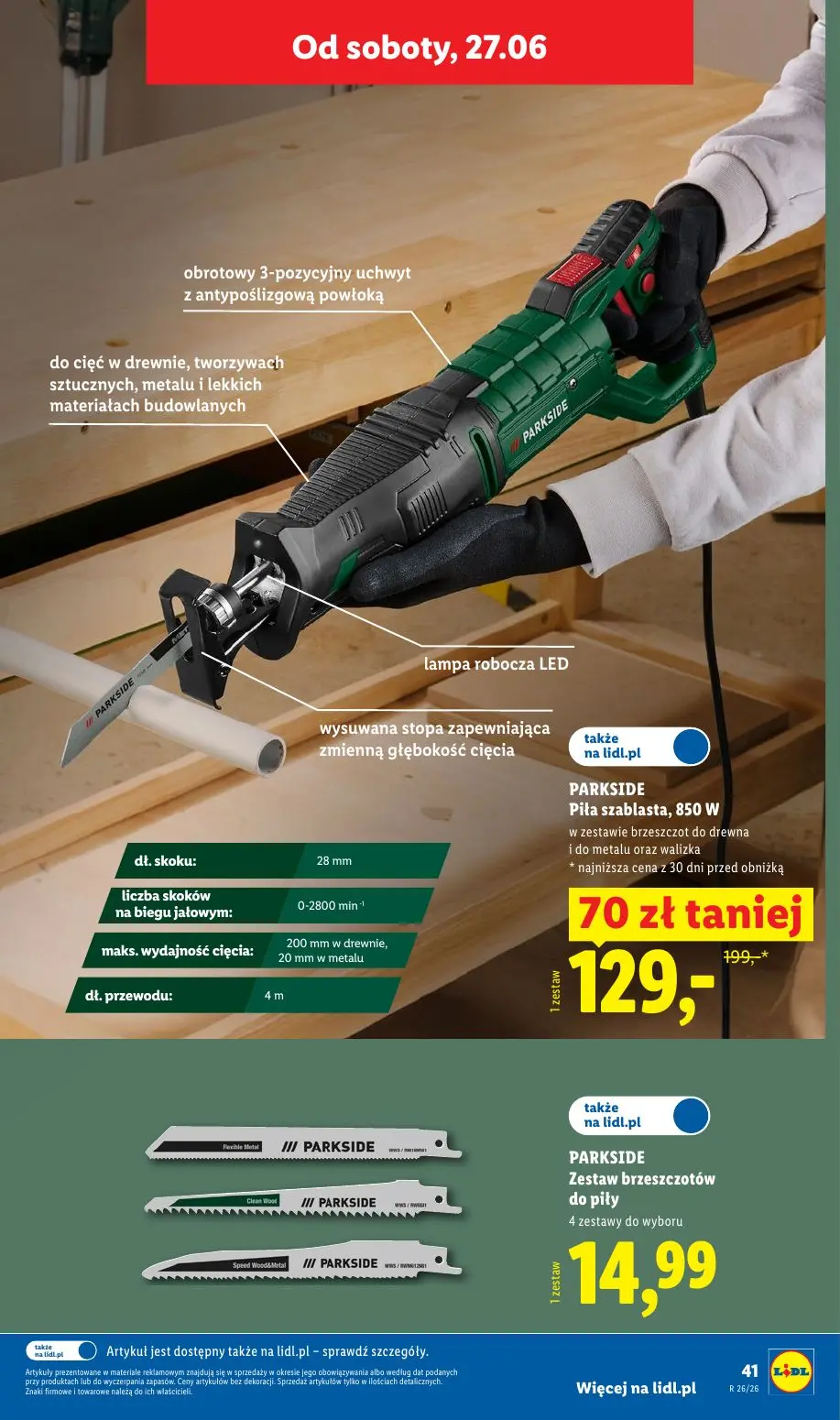 gazetka promocyjna LIDL Od poniedziałku - Strona 47
