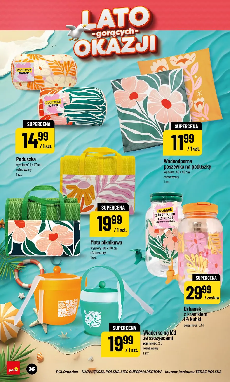 gazetka promocyjna POLOmarket Lato gorących okazji - Strona 16