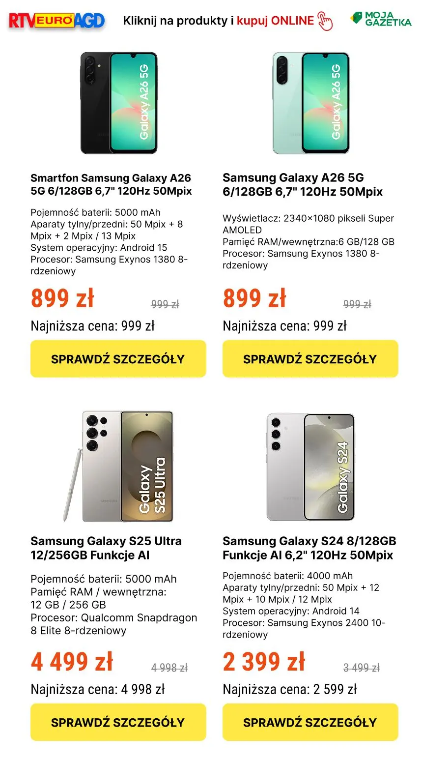 gazetka promocyjna RTV EURO AGD  - Strona 7