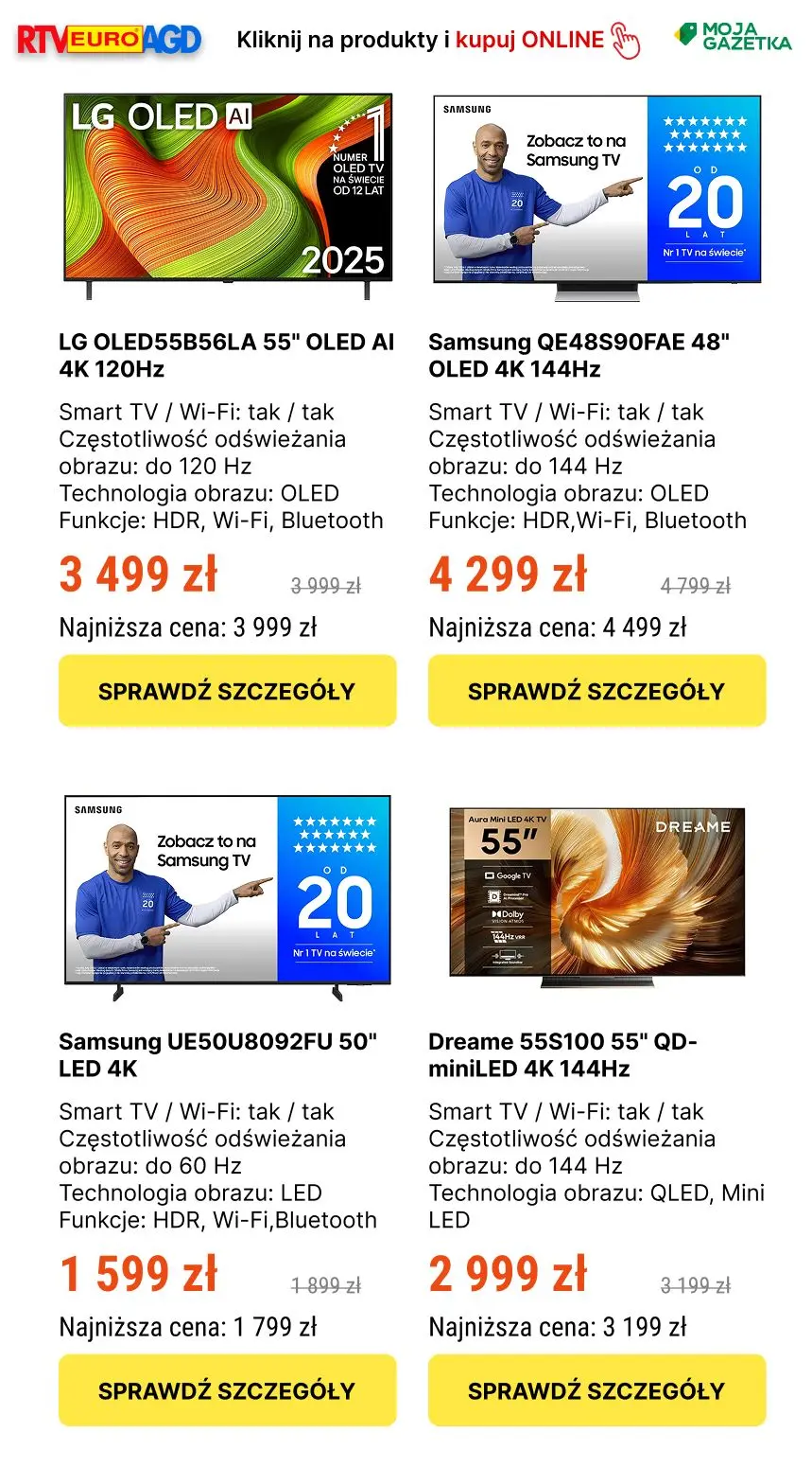 gazetka promocyjna RTV EURO AGD Mistrzowska wyprzedaż w RTV EURO AGD - najlepsze promocje - Strona 3