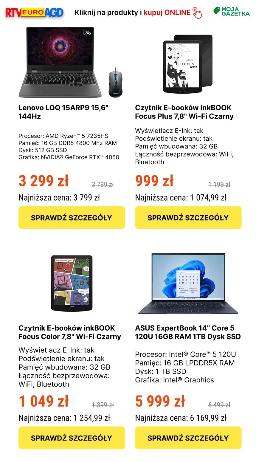 gazetka promocyjna RTV EURO AGD Mistrzowska wyprzedaż w RTV EURO AGD - najlepsze promocje - Strona 7