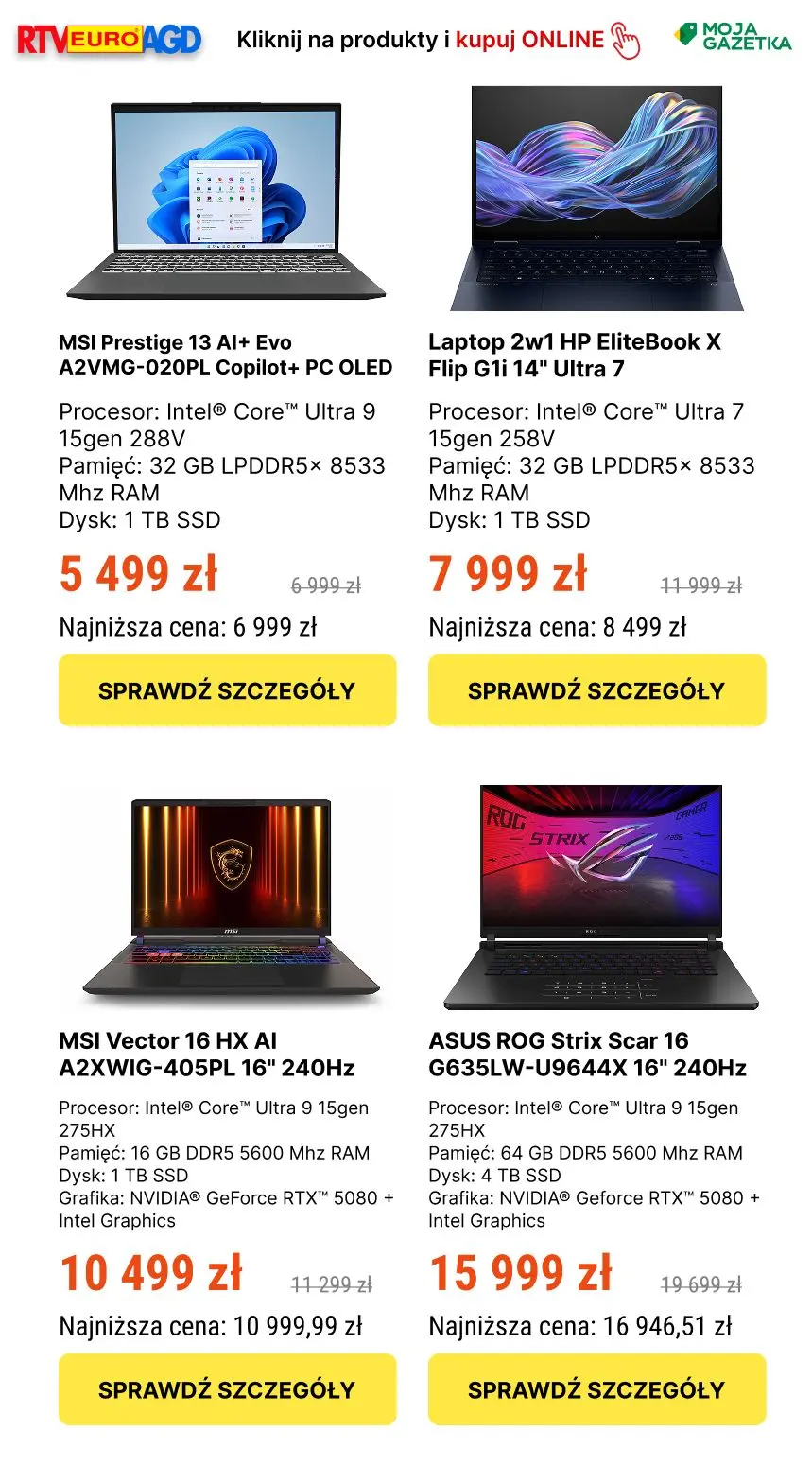 gazetka promocyjna RTV EURO AGD Mistrzowska wyprzedaż w RTV EURO AGD - najlepsze promocje - Strona 9