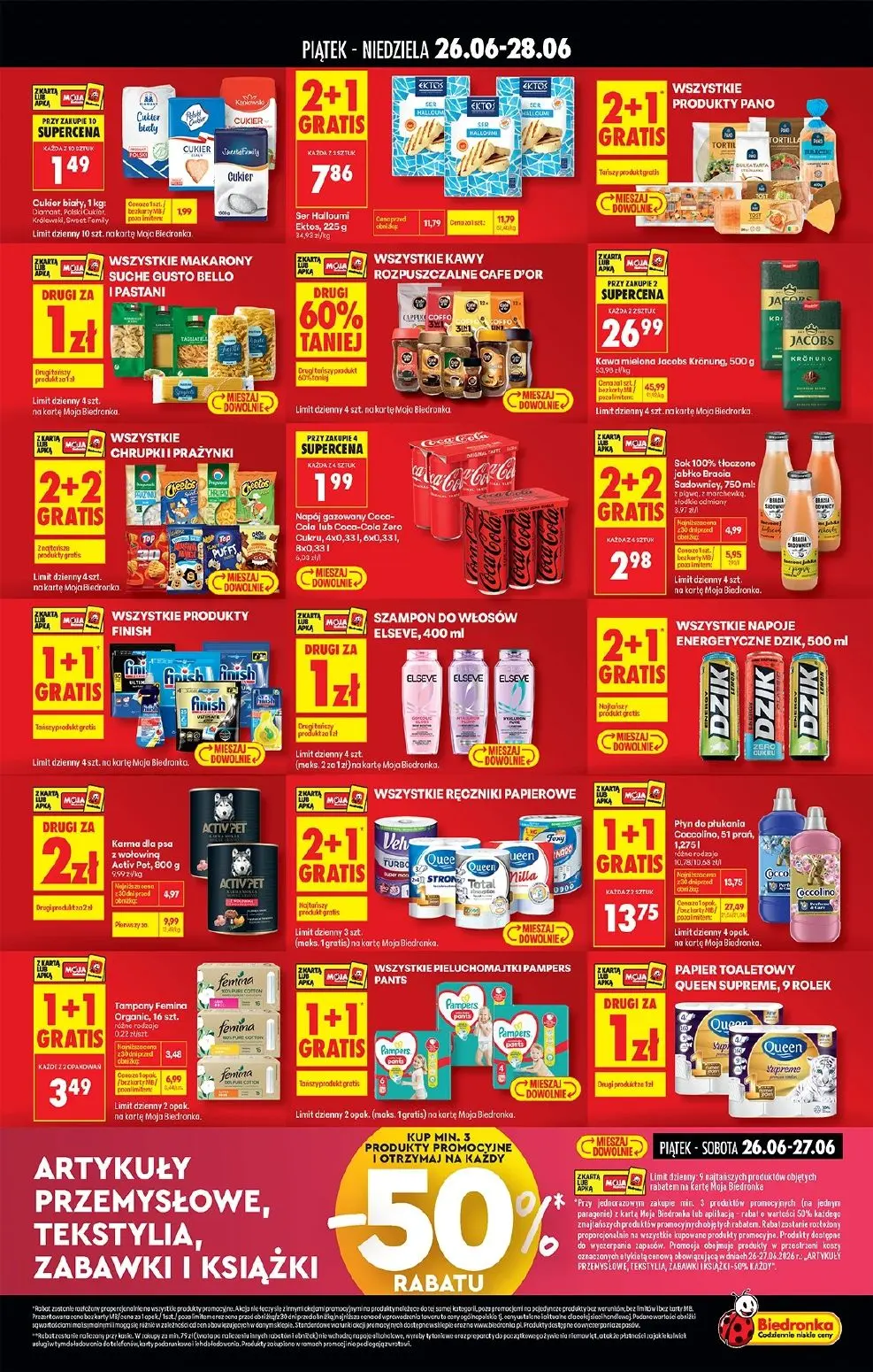 gazetka promocyjna Biedronka Tani weekend - Strona 2