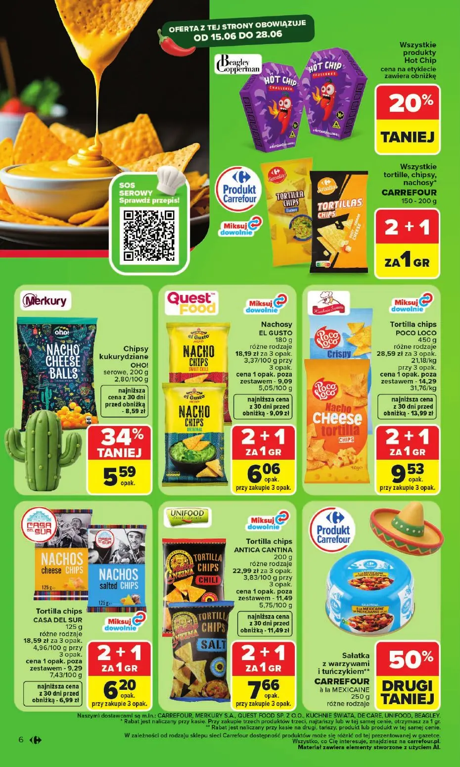 gazetka promocyjna Carrefour Market Kuchnia meksykańska - Strona 6