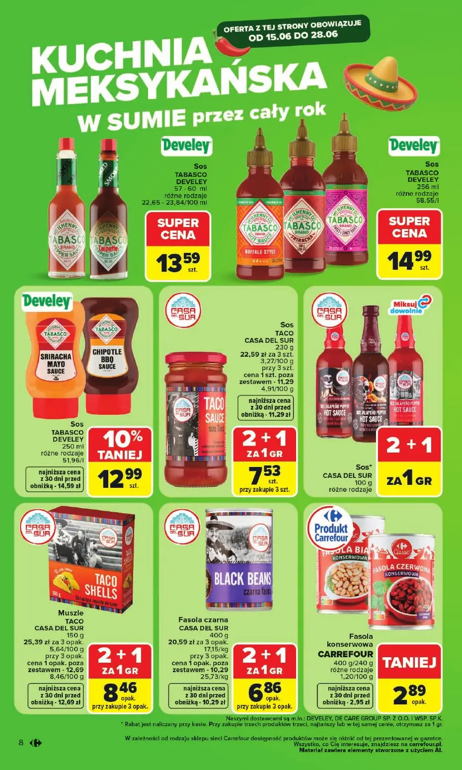 gazetka promocyjna Carrefour Kuchnia meksykańska - Strona 8