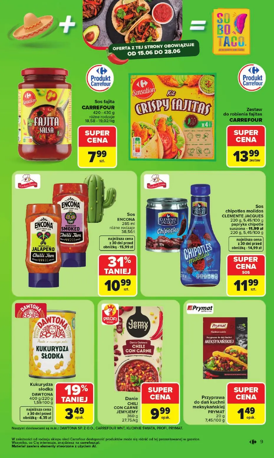 gazetka promocyjna Carrefour Kuchnia meksykańska - Strona 9