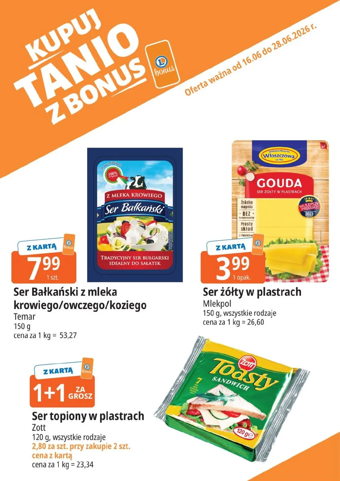 gazetka promocyjna E.Leclerc Kupuj tanio z bonus! - Strona 3