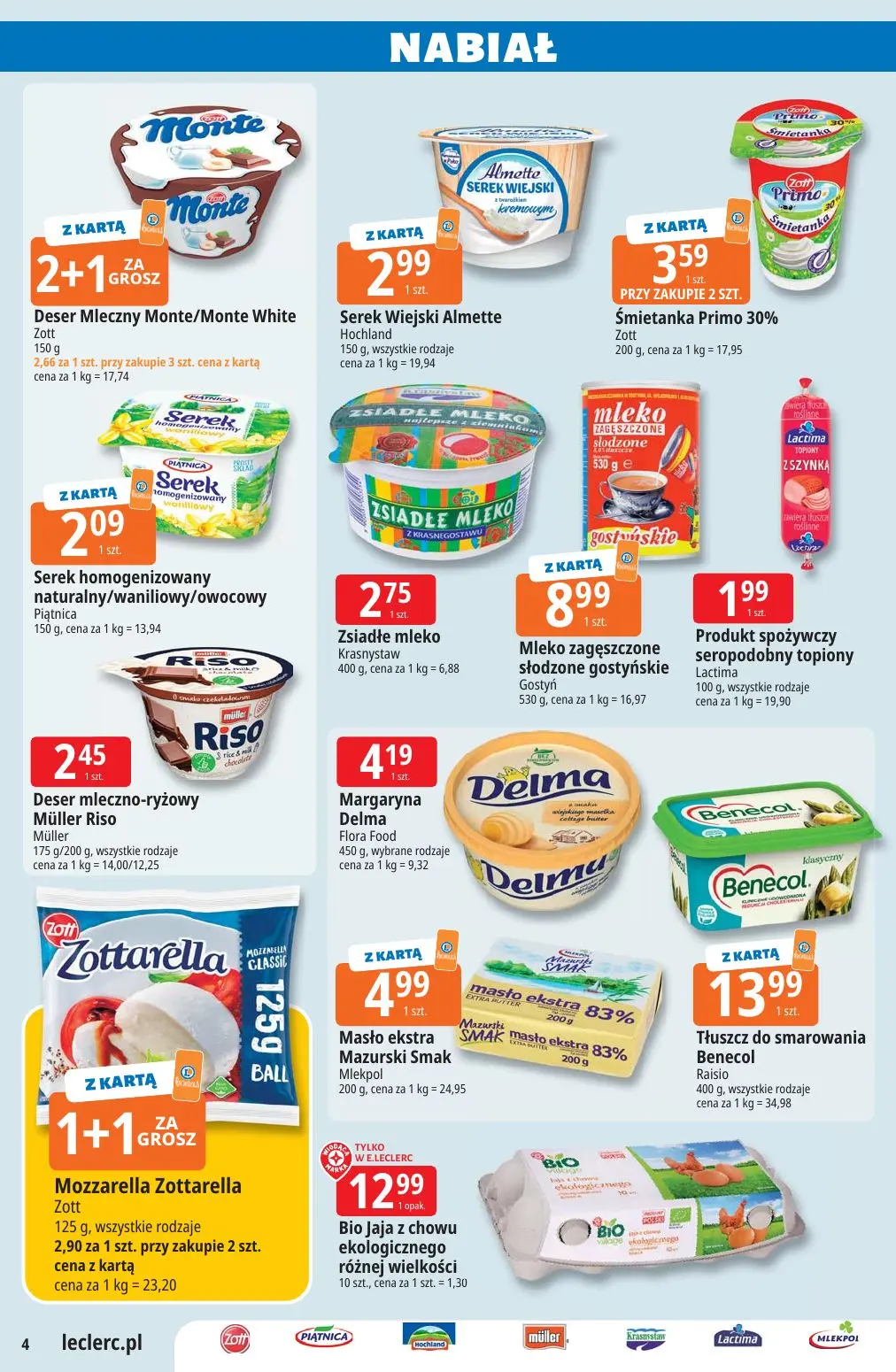 gazetka promocyjna E.Leclerc Sezon na przetwory - oferta rozszerzona - Strona 4