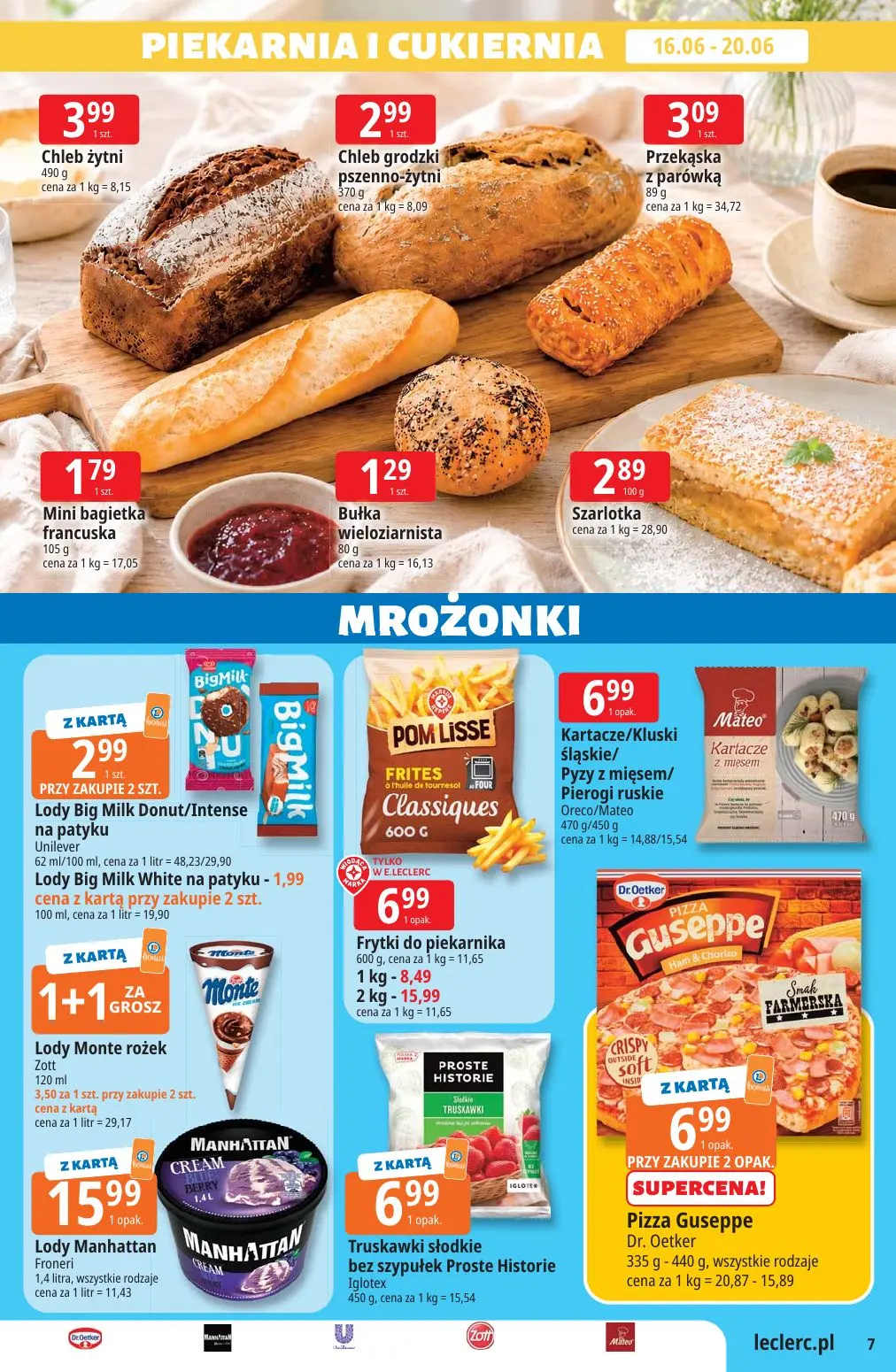 gazetka promocyjna E.Leclerc Sezon na przetwory - oferta rozszerzona - Strona 7