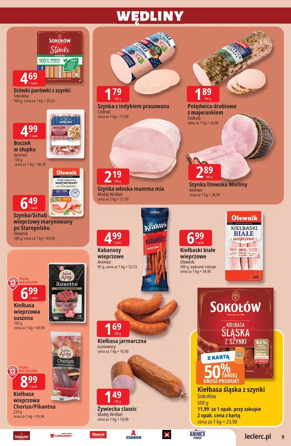 gazetka promocyjna E.Leclerc Sezon na przetwory - oferta rozszerzona - Strona 9