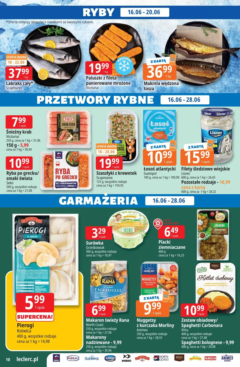 gazetka promocyjna E.Leclerc Sezon na przetwory - oferta rozszerzona - Strona 10