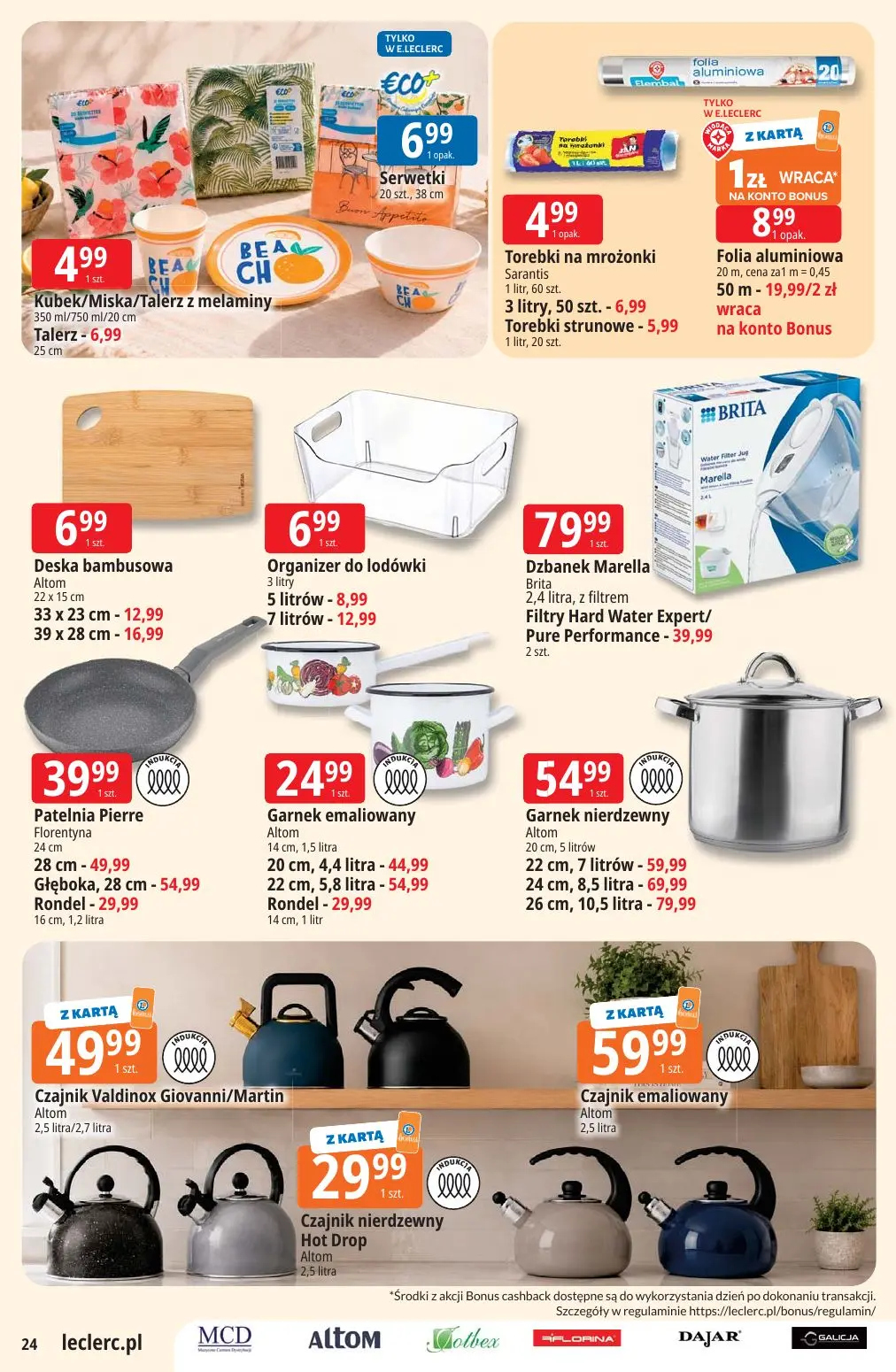 gazetka promocyjna E.Leclerc Sezon na przetwory - oferta rozszerzona - Strona 24