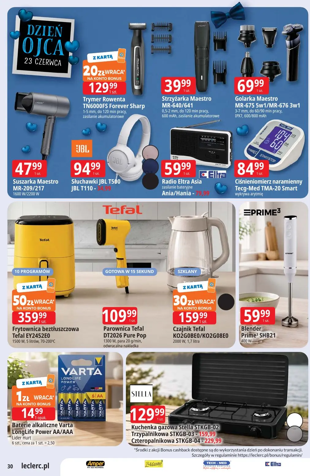 gazetka promocyjna E.Leclerc Sezon na przetwory - oferta rozszerzona - Strona 30