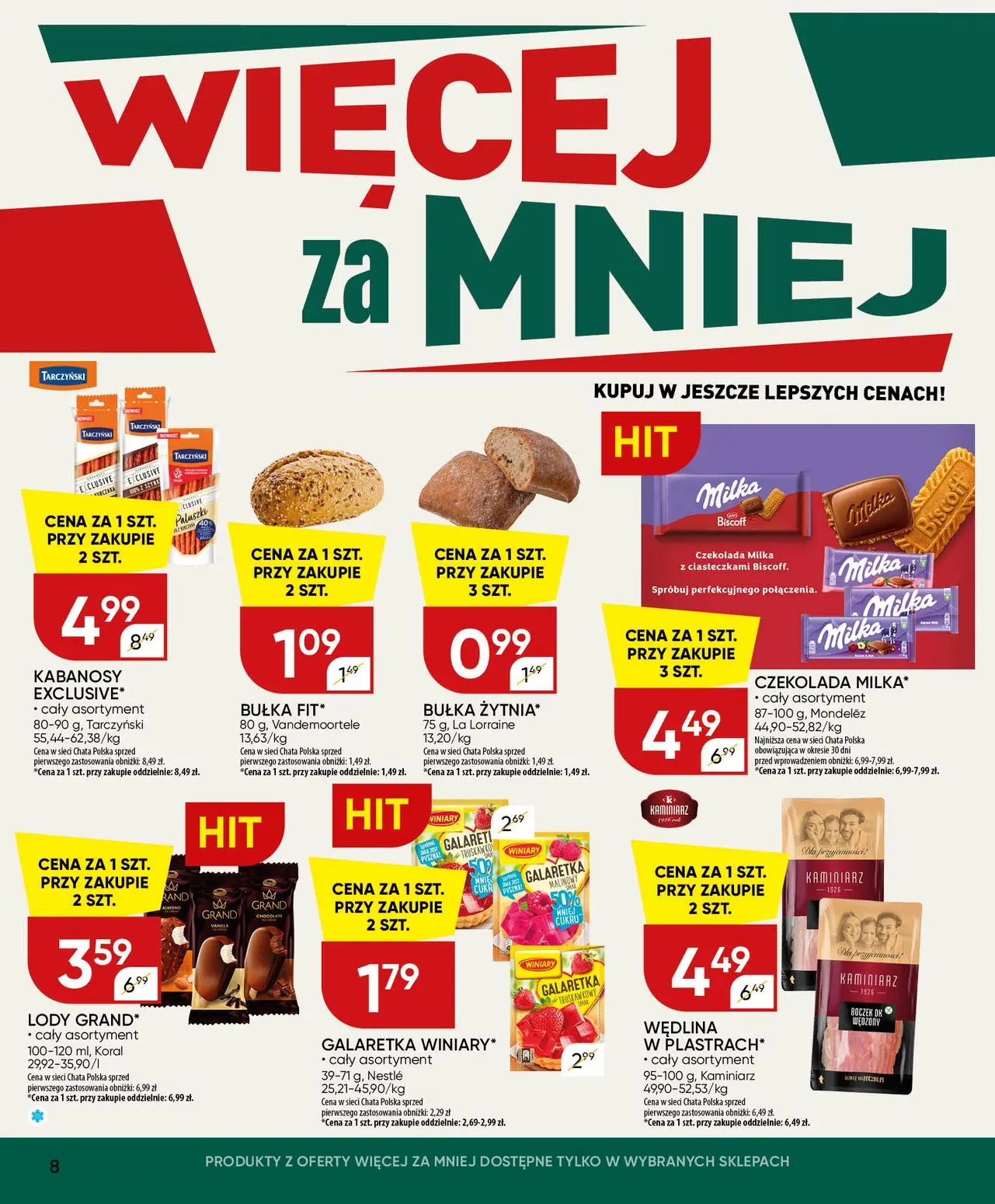 gazetka promocyjna Chata Polska Po mięso? Tylko do Chaty! - Strona 8