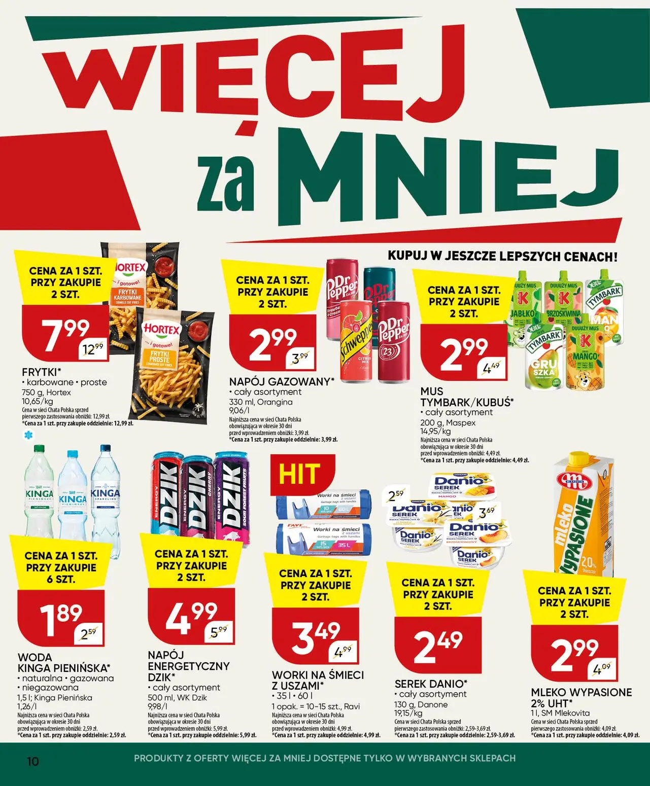 gazetka promocyjna Chata Polska Po mięso? Tylko do Chaty! - Strona 10