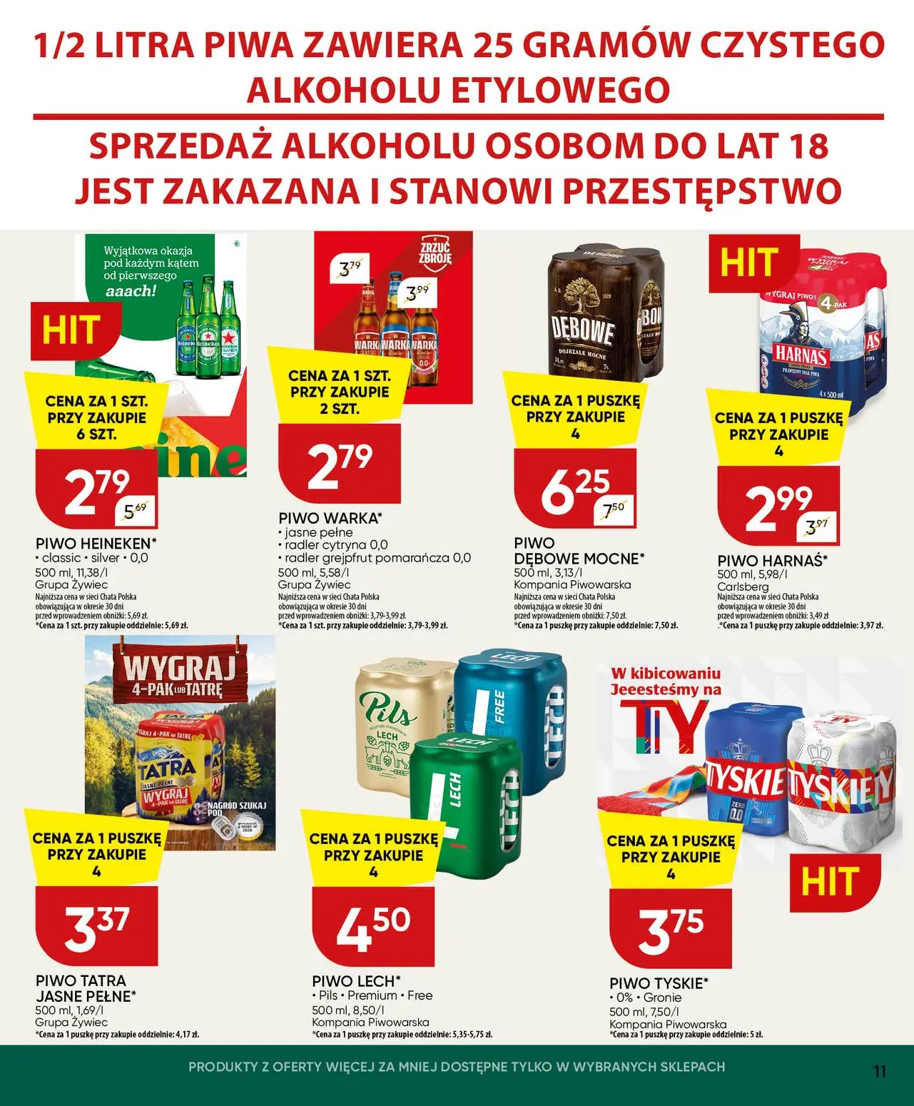 gazetka promocyjna Chata Polska Po mięso? Tylko do Chaty! - Strona 11