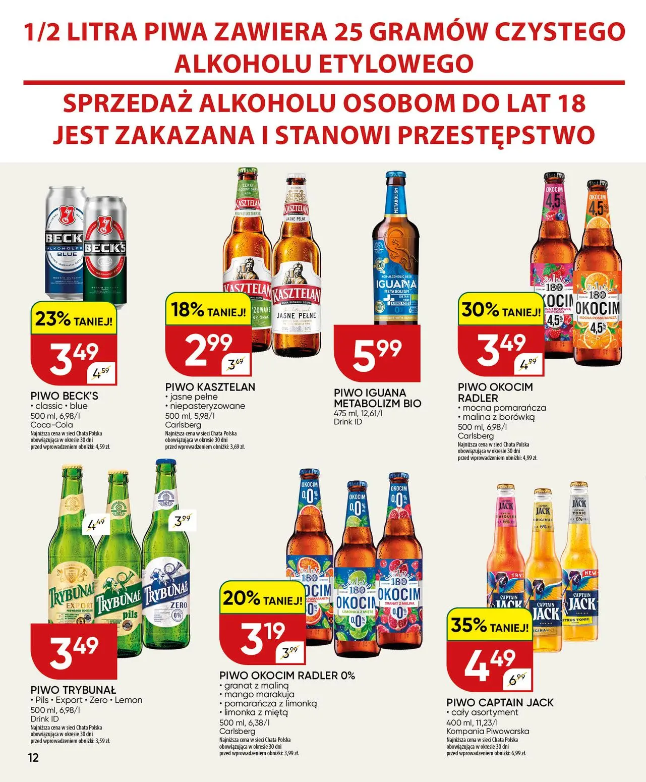 gazetka promocyjna Chata Polska Po mięso? Tylko do Chaty! - Strona 12
