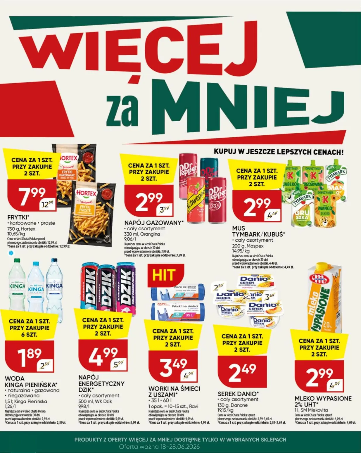 gazetka promocyjna Chata Polska Po mięso? Tylko do Chaty! - Strona 21