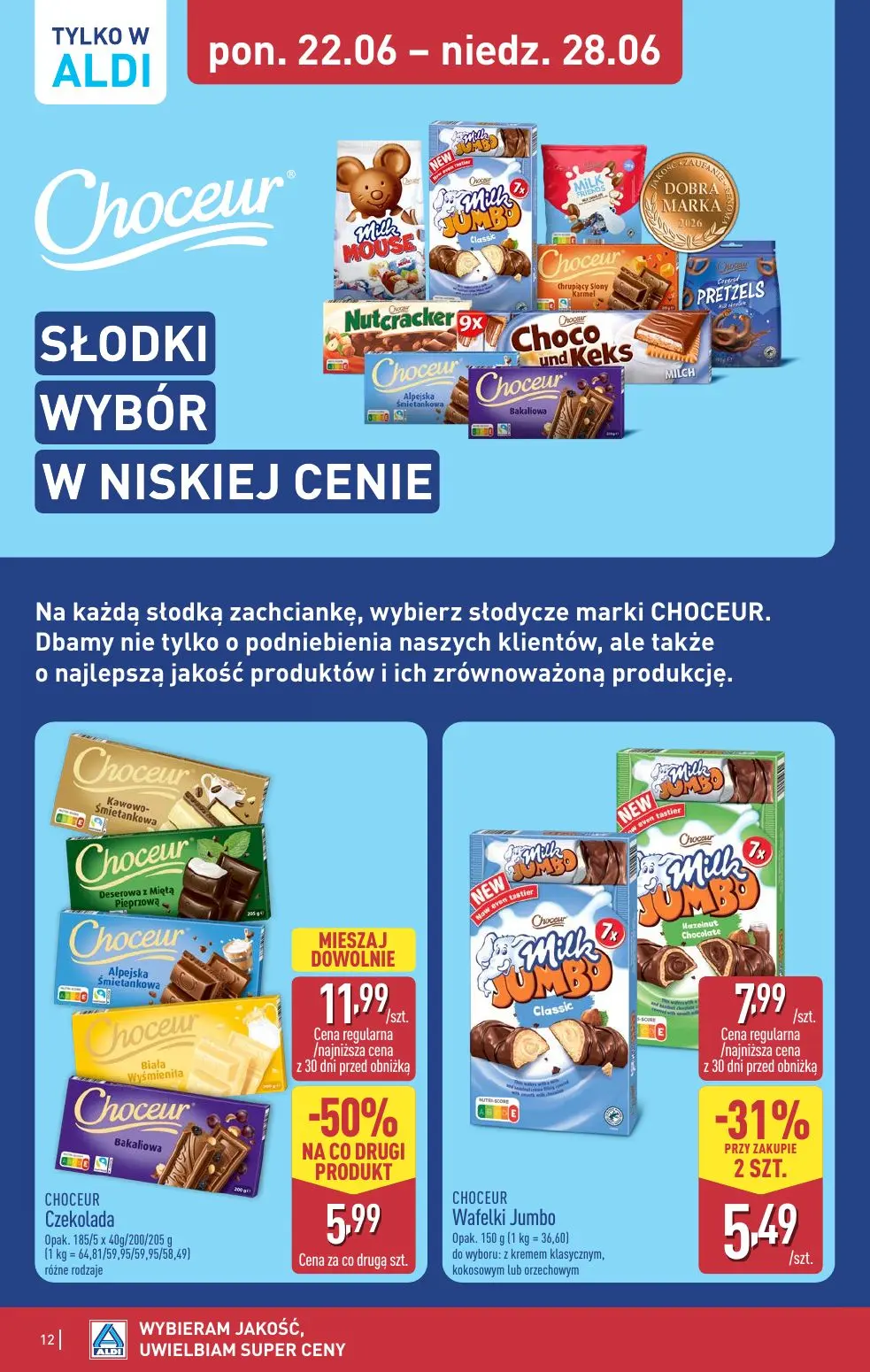 gazetka promocyjna ALDI Wybieram ALDI - Strona 12