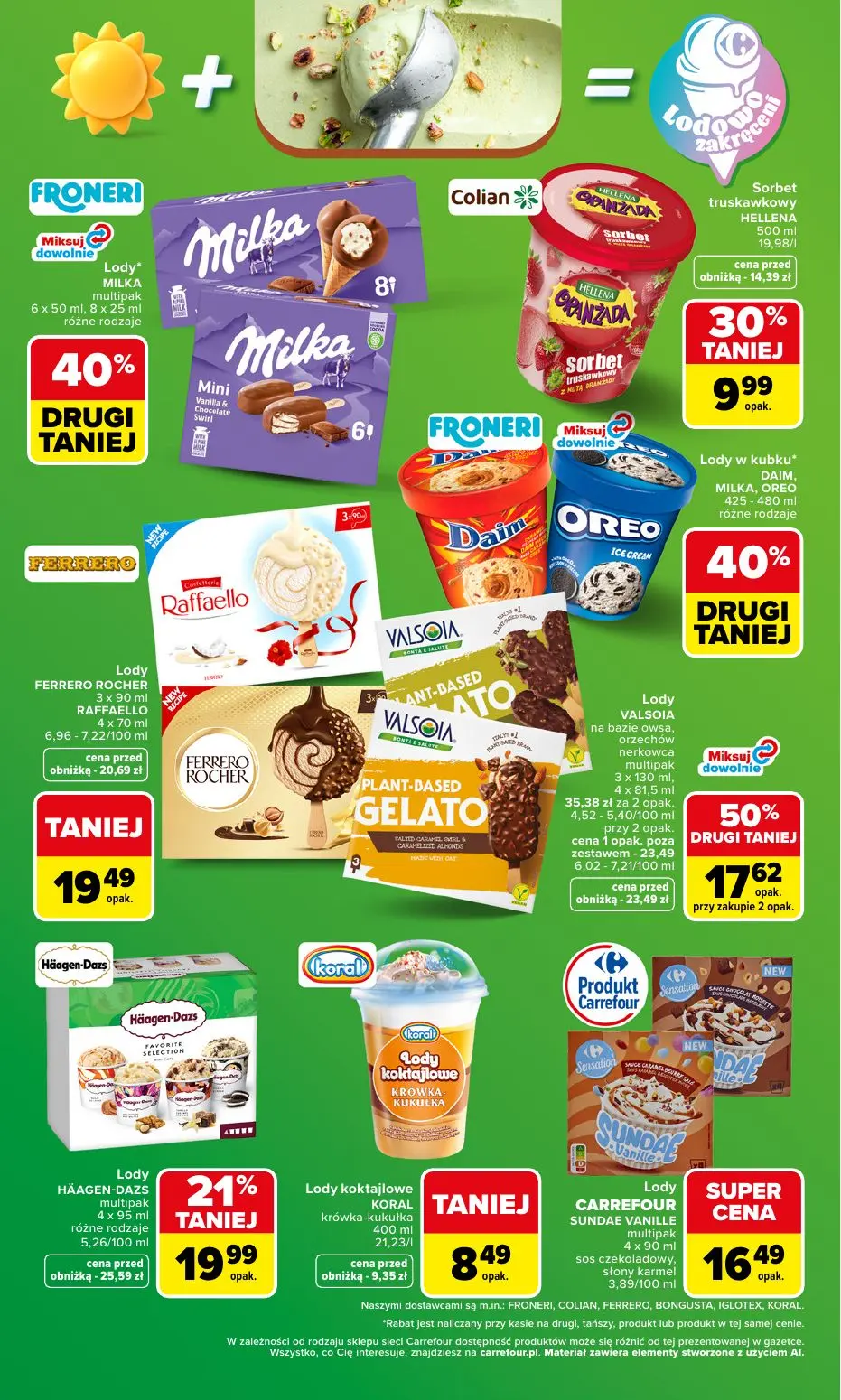 gazetka promocyjna Carrefour Market Zakupowa taktyka kibica - Strona 4