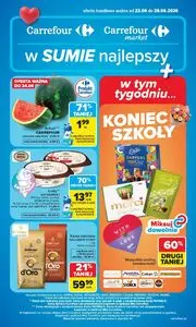 Gazetka promocyjna Carrefour Market, ważna od 2026-06-22 do 2026-06-28.