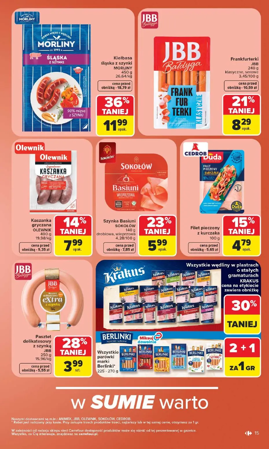 gazetka promocyjna Carrefour Market W sumie najlepszy - Strona 17