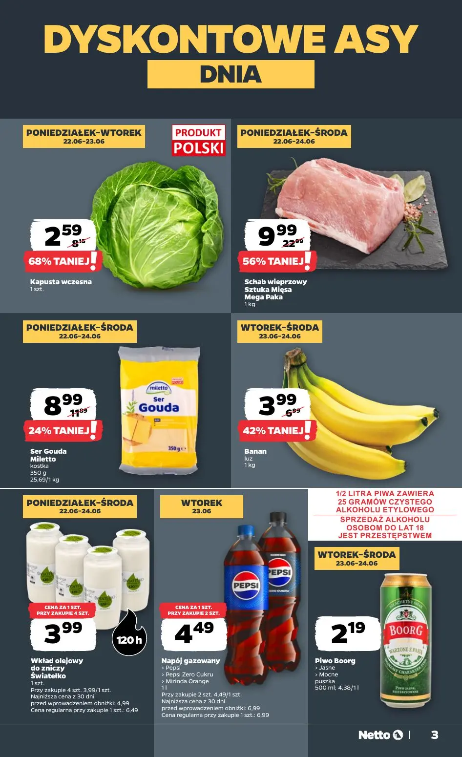 gazetka promocyjna NETTO Od poniedziałku - Strona 3