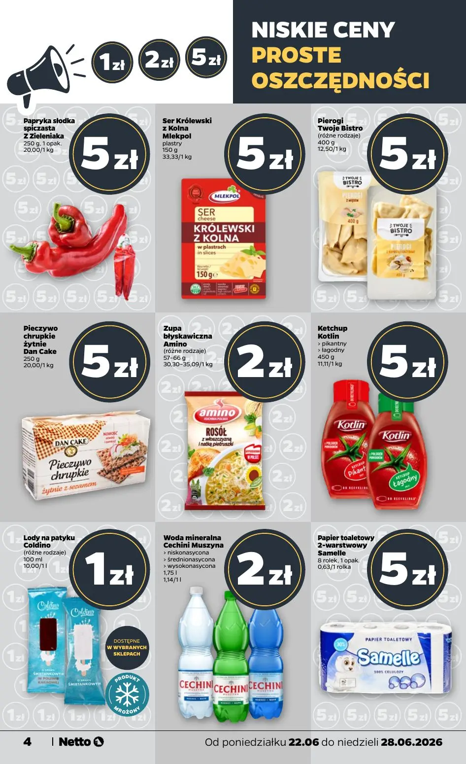 gazetka promocyjna NETTO Od poniedziałku - Strona 4