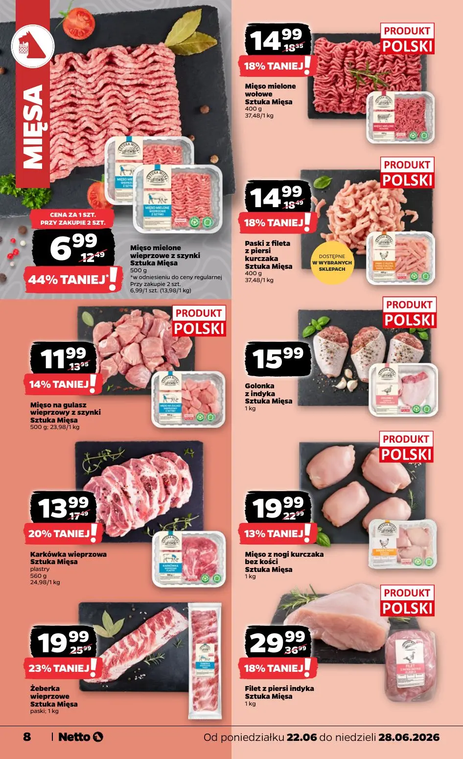 gazetka promocyjna NETTO Od poniedziałku - Strona 8