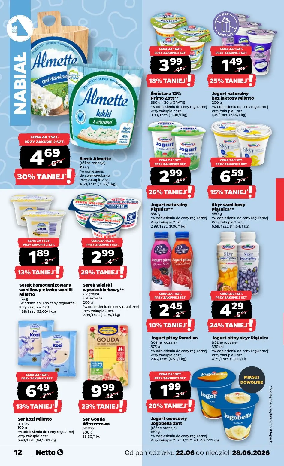 gazetka promocyjna NETTO Od poniedziałku - Strona 12