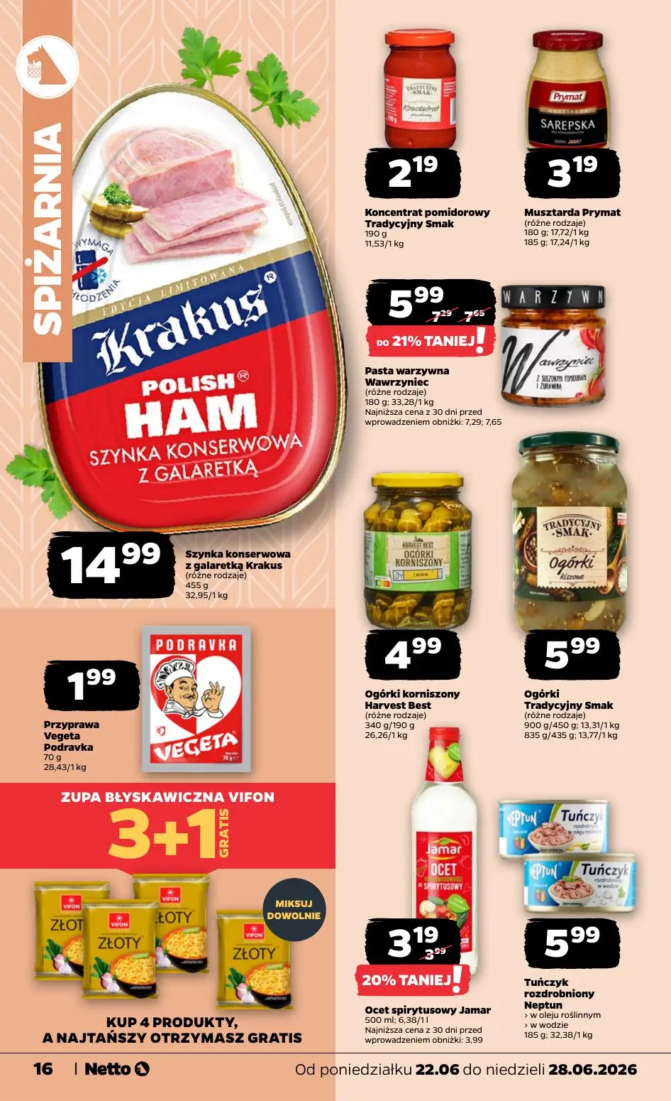 gazetka promocyjna NETTO Od poniedziałku - Strona 16