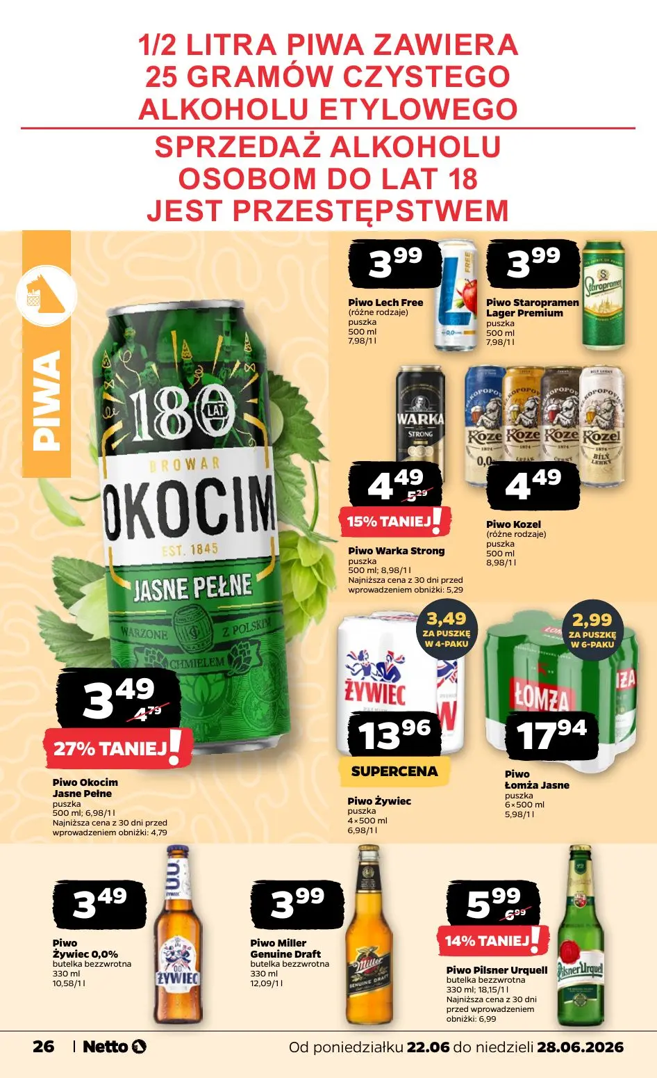 gazetka promocyjna NETTO Od poniedziałku - Strona 26