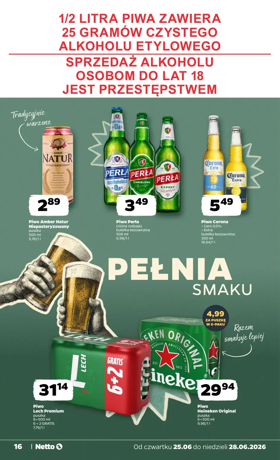 gazetka promocyjna NETTO Gazetka spożywcza - Strona 16